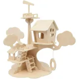 Marabu KiDS 3D Puzzle Baumhaus,