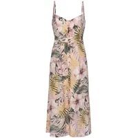 LASCANA Sommerkleid Midikleid apricot-bedruckt 34