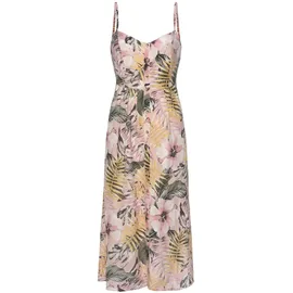 LASCANA Sommerkleid Midikleid apricot-bedruckt 34