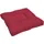 Beautissu Sitzkissen 40 x 40 x 10 cm rot 1 St.