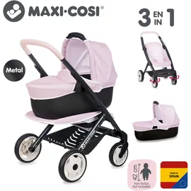 Smoby Maxi-Cosi 3-in-1 Puppenwagen rosa