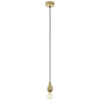 EGLO Pendelleuchte Avoltri E27 max. 60W IP20 Holz Eiche