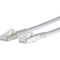 METZ CONNECT 1308457088-E RJ45 Netzwerkkabel, Patchkabel S/FTP 7.00m Weiß