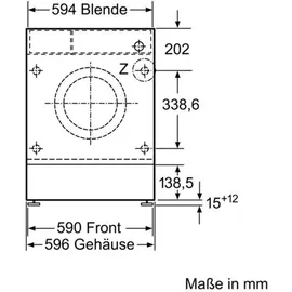 Neff W6441X1 Waschmaschine (8 kg, 1400 U/min)