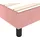 vidaXL Boxspringbettgestell 200 x 200 cm Rosa