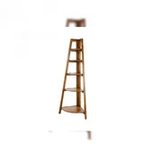 KAWOLA TAVIRA Eckregal 64 x 44 x 148 cm Braun