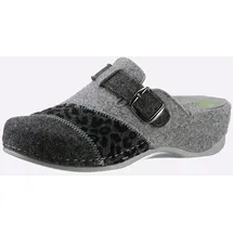 WALDLÄUFER Clogs grau 39