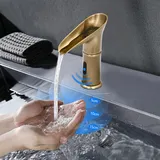Sensor-mischbatterien, Berührungsloser Wasserfall-wasserhahn, Berührungslose Armatur