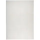 vidaXL Teppich IZA Kurzflor Skandinavischer Look Creme 160x230 cm