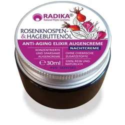 Bioherba Anti-Aging Augencreme mit Rosenknospen- & Hagebuttenöl 30 ml