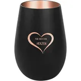 der-porzellan-laden Windlicht Schwarz