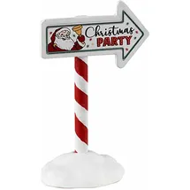 Lemax 34093 Christmas Party Sign