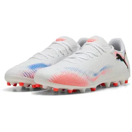 Puma Future 8 Play MG Herren puma white/puma black/glowing red 46