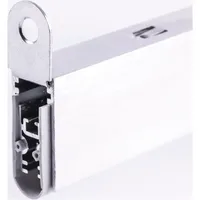 Ellen Autom.Türbodendichtung EllenMatic Soundproof 1 stg.L.833mm B.15mm Alu.blk silber