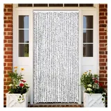 vidaXL Insektenschutz-Vorhang 100 x 220 cm Grau