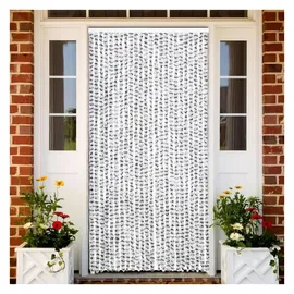 vidaXL Insektenschutz-Vorhang 100 x 220 cm Grau