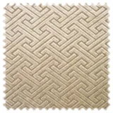 Heiro Stoff Velours de Gênes Möbelstoff Romanov Beige, Meterware - Breite:140 cm beige