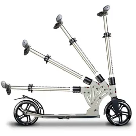 authentic sports & toys Six Degrees Aluminium Scooter 205mm, Grau