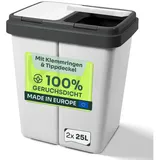 Gardissimo Duo Bin 25 l Granit