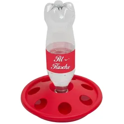 Kükentränke mit 7 Löchern für PET-Flasche