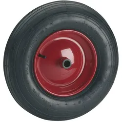 DÖRNER + HELMER Rad luftbereift mit Stahlfelge - 88 mm , 400x100x20 Nabe 88