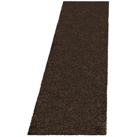 Ayyildiz Fluffy 3500 Hochflorteppich 80 x 150 cm braun