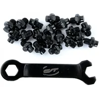 CON-TEC Pedal Pins R schwarz/blau