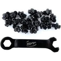 CON-TEC Pedal Pins R schwarz/blau
