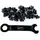 CON-TEC Pedal Pins R schwarz/blau