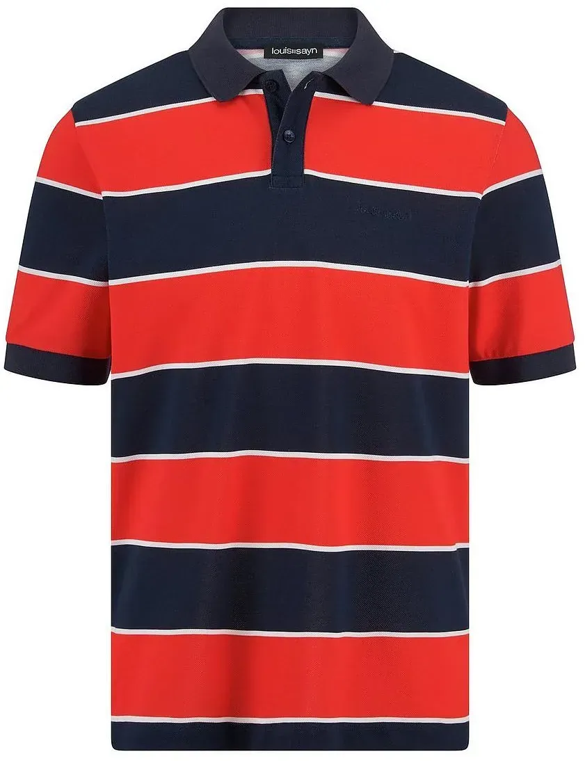 Polo-Shirt Louis Sayn blau, 56