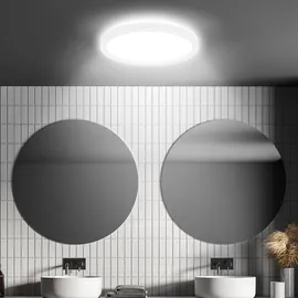 Briloner LED Deckenlampe 24x3 cm weiß