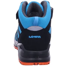 Lowa Maddox GTX Mid Kinder blau/orange 36