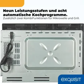 Exquisit EMW525-G-020 Schwarz