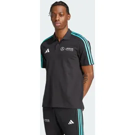 adidas MERCEDES - AMG PETRONAS FORMULA ONE TEAM DNA POLOSHIRT schwarz|weiß M