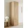Priess Wäscheschrank Barcelona 48 x 193 x 54 cm Beige/Braun
