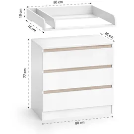 Vicco Wickelkommode Emma