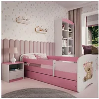 raumhirsch furniture Kinderbett Raumhirsch 80 x 180 cm Holzwerkstoff rosa