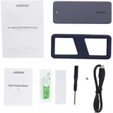 UGREEN CM777 NVMe/SATA 20Gbps, Usb-C Ssd-Laufwerk-Gehäuse