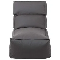 Outdoor Lounger Stay Blomus coal grau, Designer Kaschkasch, 88x79x157 cm