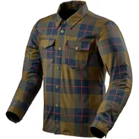 RevIt! Bison 2 H2O Hemd Blau/Braun/Rot XL
