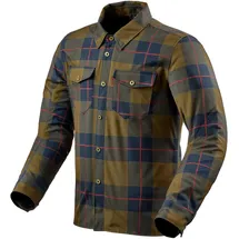 RevIt! Bison 2 H2O Hemd Blau/Braun/Rot XL