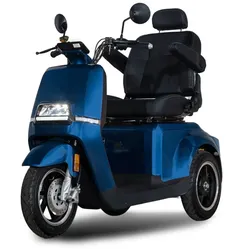 Stormborn R5 Elektro-Dreiradroller 25 km/h - rot - mit Dach