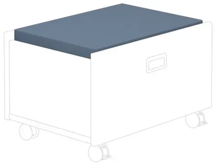 PAIDI Sitzpolster für Rollbox Mikrofaser