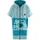 Wave Hawaii Zip Poncho Mehrfarbig M