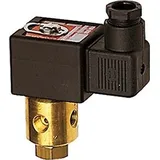 Riegler 3/2-Wege-MV., MS, NC, direktg. 24 V DC, NBR, Rp 1/8, PN 0-7 bar