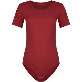 Evoni Damen Body kurzarm bordeax S - S