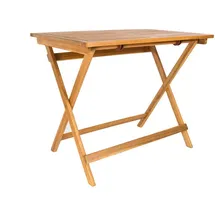 Sam SKARA Klapptisch 80 x 60 x 74 cm Beige