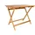 Sam SKARA Klapptisch 80 x 60 x 74 cm Beige