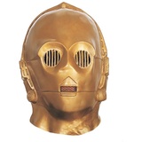 Rubie ́s Verkleidungsmaske Star Wars C-3PO - Halloween Fasching Kostüm Maske, Lizenzierte Star Wars Maske