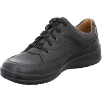 Schnürschuh JOMOS "Man Life" Gr. 45, schwarz Herren Schuhe mit gepolstertem Schaftrand, Freizeitschuh, Halbschuh, Schnürschuh